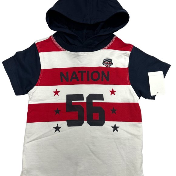 Parish Nation Striped Hooded Tee & Jogger Set (4T) - Picture 2 of 12